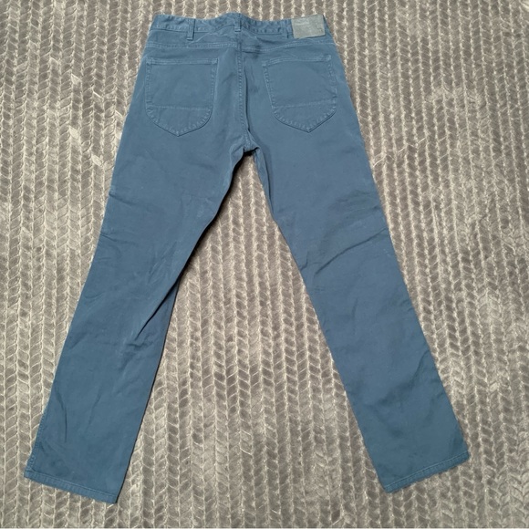 Bonobos Pants Mens 32x32 Blue Gray Straight Athletic Fit Travel Gray Jacron - Picture 5 of 15